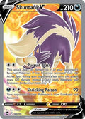 Skuntank V (Full Art) - 180/195 - Ultra Rare | SWSH - Silver Tempest