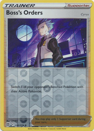 Boss's Orders (Cyrus) - 132/172 - Reverse | SWSH - Brilliant Star