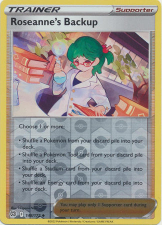 Roseanne's Backup - 148/172 - Reverse Holo | SWSH - Brilliant Star