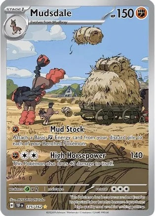 Mudsdale - 175/162 - Illustration Rare | SV - Temporal Forces