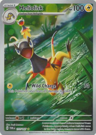 Heliolisk - 177/167 - Illustration Rare | SV - Twilight Masquerade