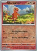 Charmander - 004/165 - Common - Reverse Holo | SV - 151