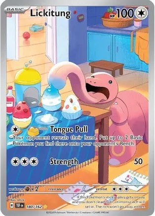 Lickitung - 180/162 - Illustration Rare | SV - Temporal Forces