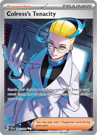 Colress's Tenacity - 087/064 - Ultra Rare | SV - Shrouded Fable