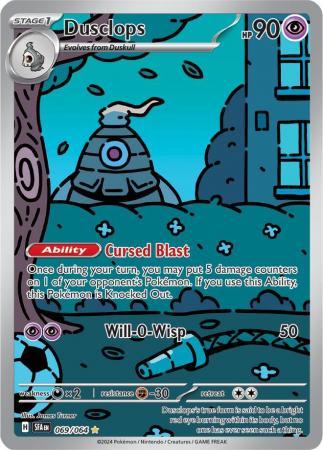 Dusclops - 069/064 - Illustration Rare | SV - Shrouded Fable