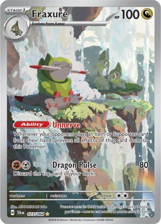 Fraxure - 077/064 - Illustration Rare | SV - Shrouded Fable