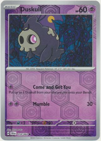 Duskull - 018/064 - Common - Reverse Holo | SV - Shrouded Fable