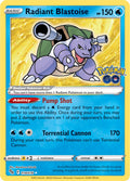 Radiant Blastoise - 018/078 - Radiant Rare | Pokemon Go