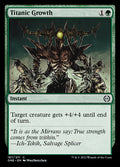 Titanic Growth | Phyrexia: All Will Be One