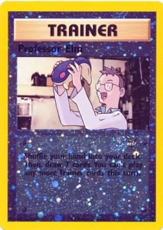 Professor Elm - Best Promo Holo - Pokemon Promos | Pokemon Promos