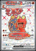Magcargo ex - 191/167 - Ultra Rare | SV - Twilight Masquerade