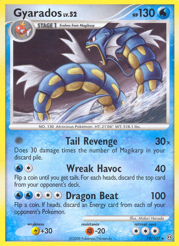 Gyarados - 19/100 - Rare | Stormfront