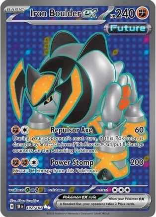 Iron Boulder ex - 192/162 - Ultra Rare | SV - Temporal Forces