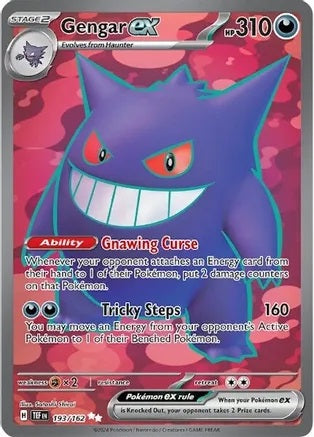 Gengar ex - 193/162 - Ultra Rare | SV - Temporal Forces
