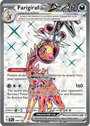 Farigiraf ex - 194/162 - Ultra Rare | SV - Temporal Forces