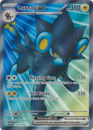 Luxray ex - 195/167 - Ultra Rare | SV - Twilight Masquerade