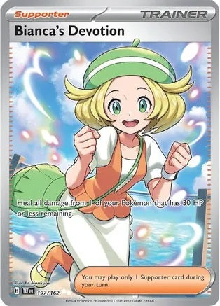 Bianca's Devotion - 197/162 - Ultra Rare | SV - Temporal Forces