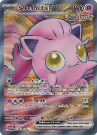 Scream Tail ex - 197/167 - Ultra Rare | SV - Twilight Masquerade