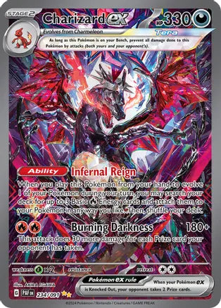 Charizard ex - 234/091 | SV - Paldean Fates