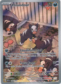 Houndour - 204/197 - Illustration Rare | SV - Obsidian Flames