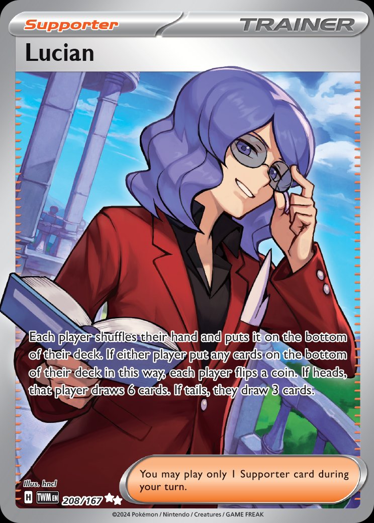 Lucian - 208/167 - Ultra Rare | SV - Twilight Masquerade