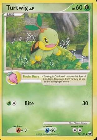 Turtwig - 78/100 - Common | Majestic Dawn