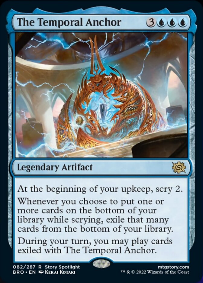 The Temporal Anchor - Foil | The Brothers' War