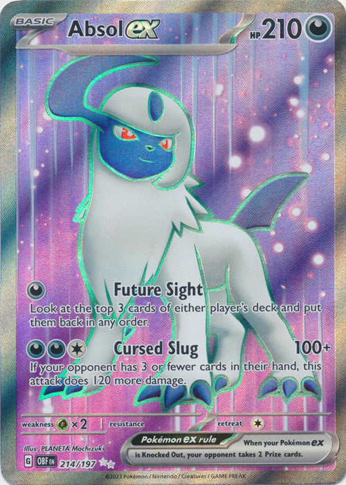 Absol ex - 214/197 - Ultra Rare | SV - Obsidian Flames