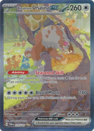 Bloodmoon Ursaluna ex - 216/167 | SV - Twilight Masquerade