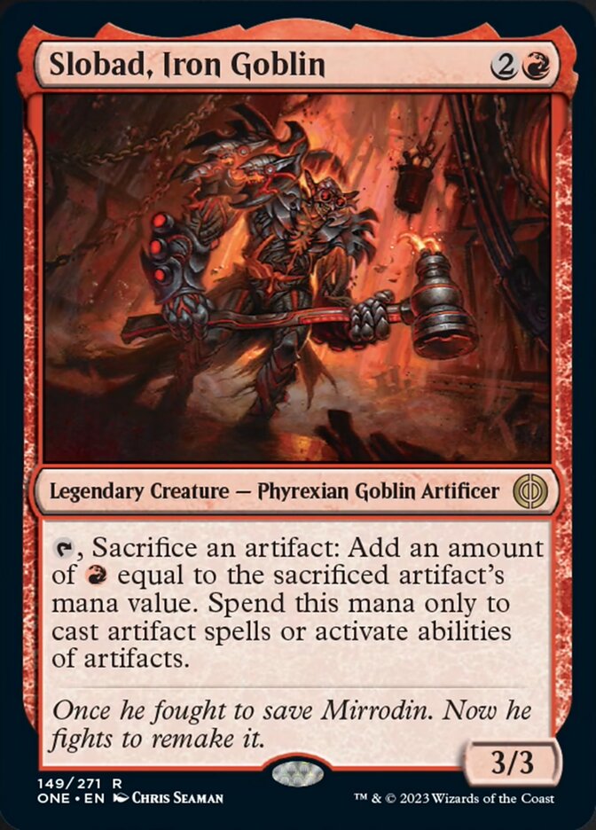 Slobad, Iron Goblin | Phyrexia: All Will Be One