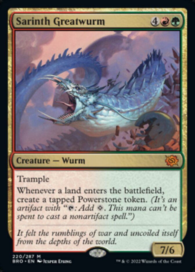 Sarinth Greatwurm | The Brothers' War