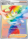 Zinnia's Resolve - 225/203 - Secret Rare | SWSH - Evolving Skies