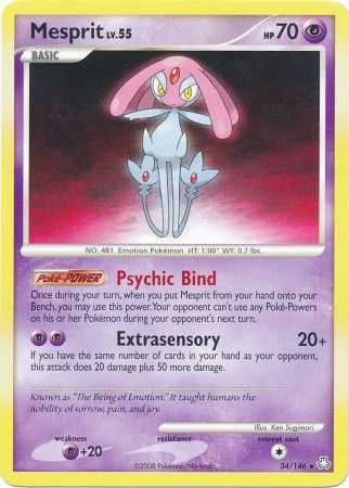 Mesprit - 34/146 - Rare | Legends Awakened