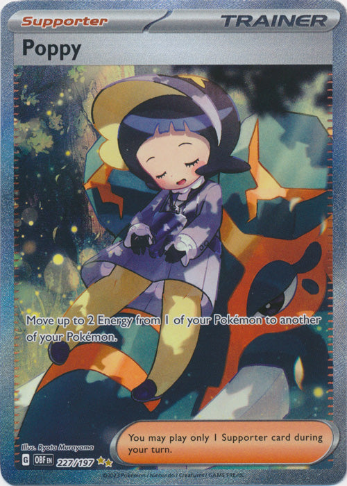 Poppy - 227/197 - Special Illustration Rare | SV - Obsidian Flames