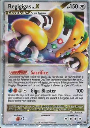 Regigigas LV.X - DP30 - Promotional | D&P Promos
