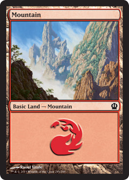 Mountain (245) - Foil | Theros