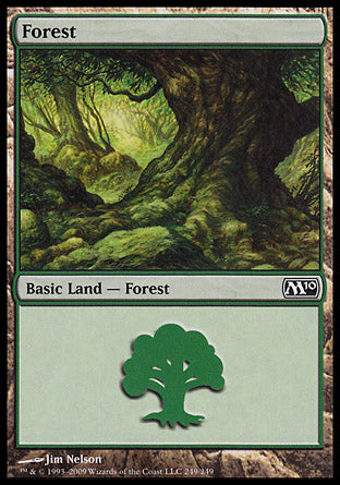 Forest (249) - Foil | Magic 2010