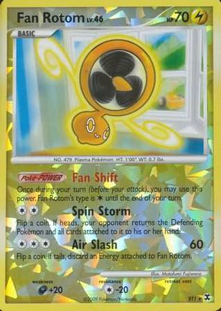 Fan Rotom - RT1/6 - Rare - Reverse Holo | Rising Rivals