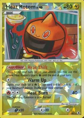 Heat Rotom - RT3/6 - Rare - Reverse Holo | Rising Rivals