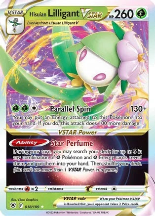 Hisuian Lilligant VSTAR - 018/189 | SWSH - Astral Radiance