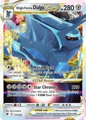 Origin Forme Dialga VSTAR - 114/189 | SWSH - Astral Radiance