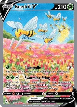 Beedrill V - 161/189 - Alternate Art | SWSH - Astral Radiance