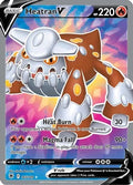 Heatran V - 165/189 - Full Art Ultra Rare | SWSH - Astral Radiance
