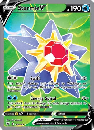 Starmie V - 166/189 - Full Art Ultra Rare | SWSH - Astral Radiance