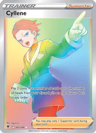 Cyllene - 201/189 - Secret Rare | SWSH - Astral Radiance