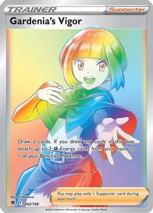 Gardenia's Vigor - 202/189 - Secret Rare | SWSH - Astral Radiance
