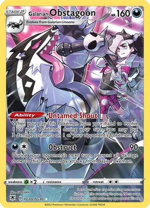 Galarian Obstagoon - TG10/TG30 | SWSH - Astral Radiance: TG