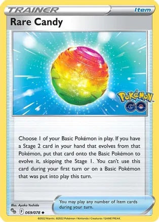 Rare Candy - 069/078 - Uncommon - Reverse Holo | Pokemon Go