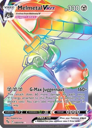 Melmetal VMAX - 080/078 - Secret Rare | Pokemon Go