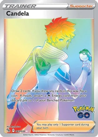 Candela (Full Art) - 083/078 - Secret Rare | Pokemon Go